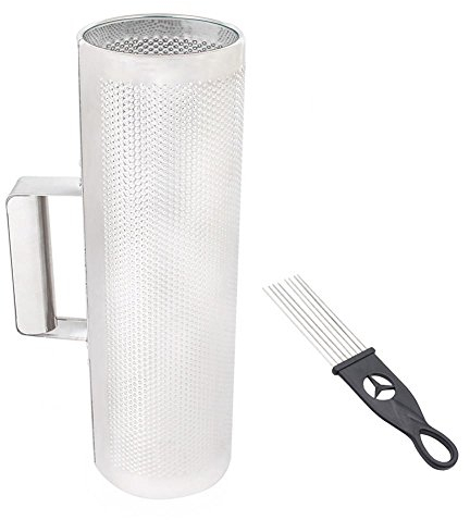 Guiro de metal con rascador Instrumento de percusión Plata para regalos de niños
