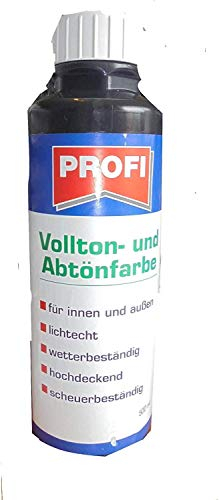 Vollton- und Abtönfarbe für innen und außen Petrol 500 ml