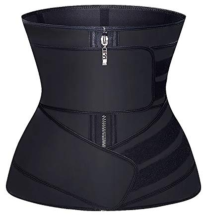YIANNA - Cinturón de sudoración para Mujer y Hombre, Abdominal, Vaina Adelgazante, Vientre Plano, Cintura entrenadora Deportiva
