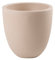 8 seasons design Shining Curvy Pot S, LED Pflanzkübel (Sand) 39 x 39 cm, E27 Fassung inkl. Leuchtmittel in warmweiß, beleuchteter Pflanzkübel für innen und außen, Blumenkübel