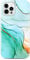 JIAXIUFEN iPhone 12 Hülle iPhone 12 Pro Handyhülle TPU Silikon Schutzhülle Handytasche Handy Hülle für iPhone 12 iPhone 12 Pro 2020 6.1 - Marmor Green Gold