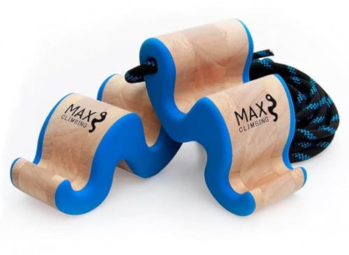 Max Climbing 1 Arm Trainer - Griff Trainer zum Klettern und Bouldern - Hängebrett - Basic Handles