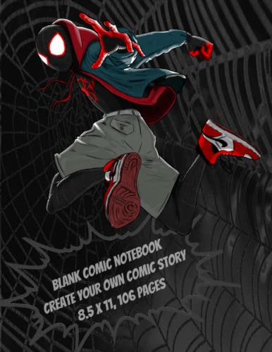 BLANK COMIC NOTEBOOK:: Create Your Own Story - 8.5 X 11 160 Pages