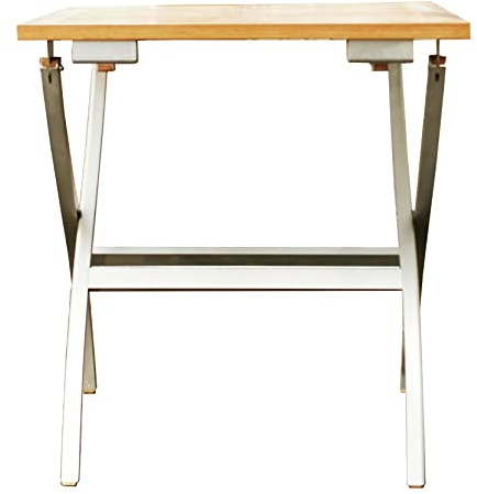 Greatland- Quadratischer Klapptisch 70 cm aus Teakholz und Aluminium