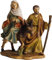 dekoprojekt Krippenfigur Herbergssuche 9,7 cm