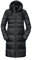 Schöffel Damen Down Coat Kenosha L, wind- und wasserabweisender Daunenmantel mit RDS-zertifizierten Federn, leichte Winter Wanderjacke mit Wärmekragen und Kapuze, black, 42