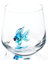 HeguSun 3D-Trinkglasbecher mit niedlicher Tierfigur innen, mundgeblasene Glasfischfigur im Inneren, stielloses Glas für Wein, Wasser, Milch, Getränke, 340 ml (Fisch)