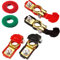 RUNCCI-YUN 4 Pezzi 12V/24V Terminali di Batteria Connettori di Batteria Positivo e Negativo 12V Battery Terminal Morsetti per Auto Camion Barca+2Pezzi Rondelle