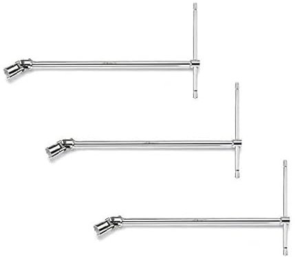 SET 3 CHIAVI A T SNODATE ESAGONALI 45 cm MISURE 8-10-13 mm