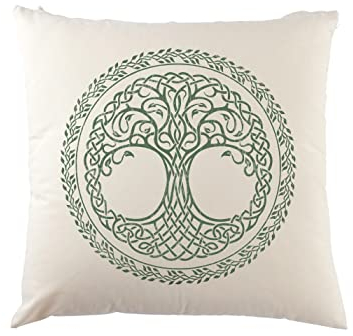 Urban Backwoods Yggdrasil Circle Kissen Dekokissen