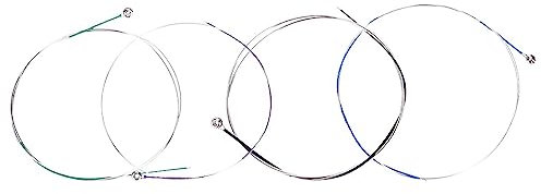 Corde de Violon 4/4 – Noyau en Acier enroulé argenté, Convient pour Instrument de Musique pour Violon 4/4, Ensemble de E A D G, Solide et Durable, Longueur de 22 Pouces