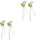 FRCOLOR 2sets Elegant Vintage Hair Sticks Pearl Tassels Chinese Style Hair Chopsticks for Women Accessories 2pcs*2