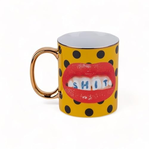 SELETTI TAZZA PORCELLANA TOILETPAPER HOME SHIT ART. 17220