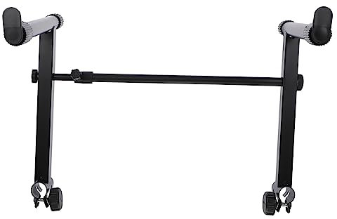 ULDIGI Double Keyboard Stand Universal Keyboard Rack for Piano Organ Height Adjustable Electronic Stand Extension Arm