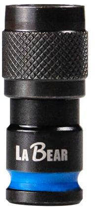 LaBear Adaptador de llave de impacto, 1/4 pulgadas hembra a convertidor hexagonal de 1/4 pulgadas, liberación rápida, portabrocas de cambio rápido, adaptador de broca cuadrada a hexagonal, adaptador