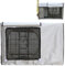 Housse de climatisation extérieure, housse de climatiseur anti-UV avec protection solaire, protection solaire de climatisation extérieure étanche à la poussière