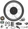 WR-TEAM 48V 26' 1000W Rear wheel Electric Bikes Conversion Kit Hub Motor, Electric Bicycle Motor,E-bike Cycling Hub with Controller, Bike Bicycle Conversion Tool Kit 7-speed Cassette,SW900 Screen