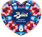 BACI PERUGINA Classico Cioccolatini Fondenti ripieni al Gianduia, Scatola Cuore 100g