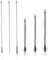 6 Pezzi Spatole da Laboratorio, Cucchiaio Laboratorio in Acciaio Inox Micro Spatola Cucchiaio Laboratorio Scoop Micro Reagent Scoop per campionamento della polvere Riempitrici di capsule