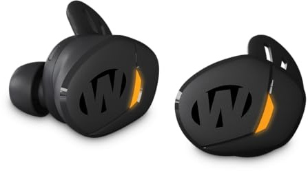 Walker's Suppressor Écouteurs Bluetooth – Protection auditive NRR 25 dB avec son HD, batterie de 36 heures, design étanche