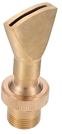 POPETPOP Brass Fountain Sprinkler Copper Nozzle for Fountain for Grass Sprinkler and Water Fan Spray Mist
