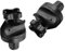 Supertool Swing Ceiling Bracket, Three-piece Suit Plastic Canopy Fitting for Porch Swing, Garden Swings Canopy Replacement