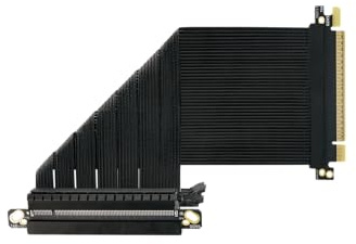 SSUPD Cavo riser PCIe 5.0 x16 200 mm, compatibile con RTX 5090 5080 GPU e RX 9070XT (X), ITX Case Ready 128GB/s larghezza di banda