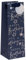 Glick Large Bottle Gift Bag, Happy Birthday Script, 125 x 360 x 120 mm, Luxury Recyclable Bag for Birthdays, Blue