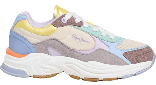 Pepe Jeans Mädchen Mave Neon G Sneak
