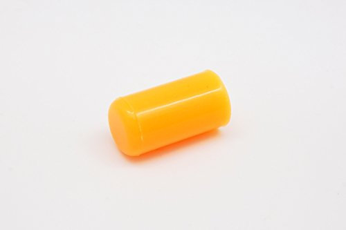 Autobahn88 Embout de tuyau d'aspiration en silicone, diamètre intérieur 8 mm (0,31), paquet de 10 (orange)