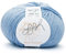 ggh Wollywasch - 100% Schurwolle (Superwash) - Wolle zum Stricken oder Häkeln - Lauflänge 125m auf 50g - Farbe 215 - Hellblau