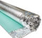 3mm Acoustic Silver Underlay for Wood or Laminate Flooring - Foil Damp Proof Membrane - by AcuStick® Brand (30m (1m x 30m))