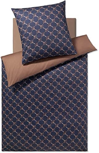 Joop! Bettwäsche Cornflower Double Dark Sapphire 1 Bettbezug 135 x 200 cm + 1 Kissenbezug 80 x 80 cm