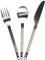HYDRO FLASK - Outdoor Reusable Stainless Flatware Set with Sleeve - Fork, Knife and Spoon - Cutlery for Camping, Travel, Picnic or Office - Stackable Tableware - Portable Utensils - Dishwasher Safe