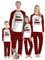 APAELEA Pyjama Noël Famille Vêtements Assortis Ensemble Vacances Homewear pour Bébé Enfants Hommes Femmes,Rouge,hommes L