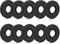 5 Paar Ohrpolster, kompatibel mit Jabra Pro 920 930 935 9450 9460 9465 9470 / UC Voice 550 Headset (Schwamm, 5 Paar)