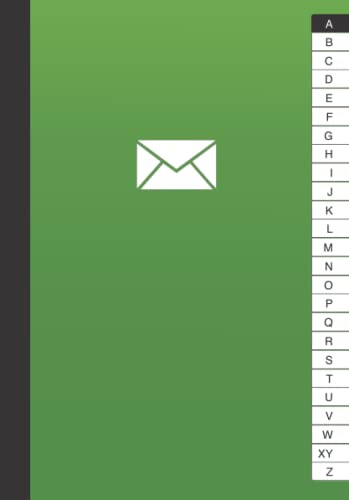 Adressbuch Mit Geburtstagskalender Grün: DIN A5 | Mit Register A-Z | Zum Eintragen Für Bis Zu 300 Einträge