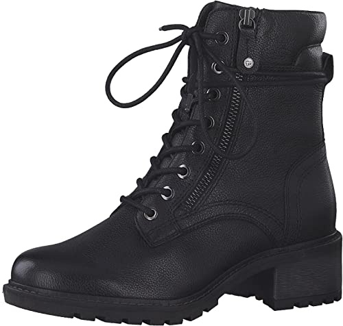 Tamaris Comfort Stiefelette 8-8-85207-29-1 schwarz 36 Weit Comfort Fit Removable Footbed Recycled PET