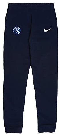 NIKE Unisex PSG Ynk Gfa FLC Pant Bb Cl Hose Paris Saint-Germain, Mitternachtsblau/Weiß, L