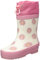 Playshoes Stivali di Gomma Con Coulisse Unisex - Bambini e ragazzi, Margarite, 33 EU