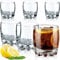 KADAX Lot de 6 verres universels pour eau, jus, boissons en verre pour le jardin, les fêtes, la bière (Nadia, 300 ml)