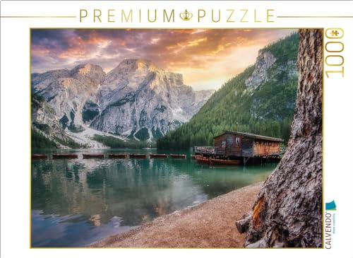 CALVENDO Puzzle Pragser Wildsee - Italien | 1000 Teile Lege-Größe 64 x 48 cm Foto-Puzzle für glückliche Stunden