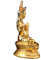 FUNOMOCYA Vierarmiger Avalokiteshvara Kleiner Buddha Buddhismus Statue Ornament Buddhismus Verzierung Quan Yin Ornament Quan Yin Statue Desktop Buddha Skulptur Buddhistisches