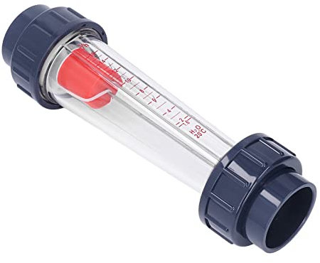 Wasserzähler LZS 50D, Flüssigkeitsdurchflussmesser 1,6-16 m³ H Kunststoffmessbereich 1,6 16 m³ Durchflussmesserrohr mit ABS Zur Messung