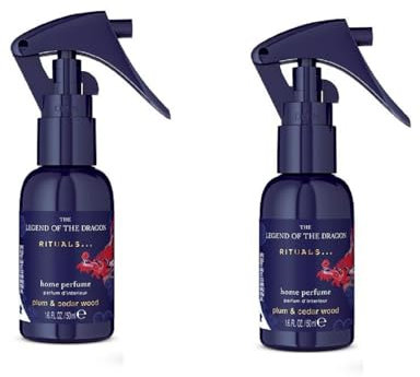 Rituals Private Collection Legend of the Dragon Home Perfume, Mini Travel Spray, 2 x 50ml