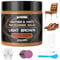 WYCOON Leather Recoloring Balm, Leather Repair Kit for Furniture, Leather Scratch Remover, Color Restorer for Couch, Car Seats, Leather Paint & Dye for Scratched and Faded Leather-Light Brown