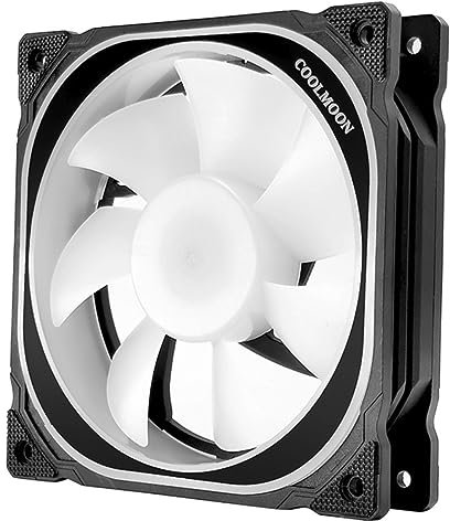 Uonlytech 1Set 3Pz ventola di raffreddamento del computer led rgb luce rgb ventola di raffreddamento con controller fan del computer controllore ventola di raffreddamento a LED colorati