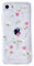 AMART for iPhone iPhone 7/iPhone 8/SE 2020 Case Flowers, Clear with Pressed Dried Pink Flower Cute Glitter Design Women Girls Floral Aesthetic Soft TPU Phone Cover for iPhone SE3