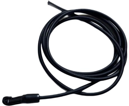 Rudergerät-Zuggurt 8 mm Durchmesser, 2,5 m elastisches Seil, Ersatz-Zubehör für Fitnessgeräte, Befestigungsschnurseil für Heim-Fitnessstudio