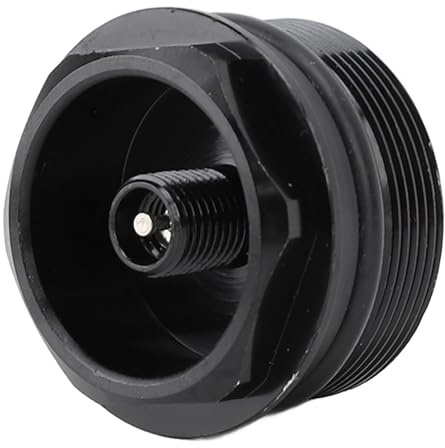 Domary Bike Front Fork Valve Nut Aluminum Alloy Air Fork Cap Assembly for 32mm Inner Tube Front Fork